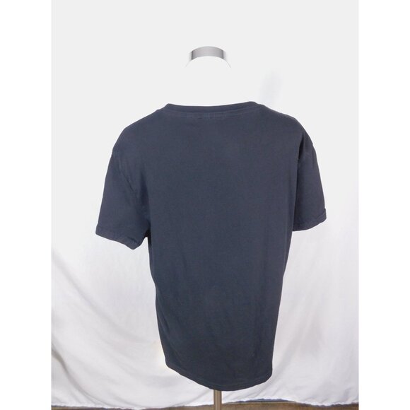 Cheap Monday Shirt Mens Large Black Graphic Skeleton Gothic Barcode Tee T-Shirt - Picture 8 of 11